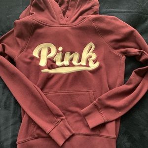 Victoria Secret Pink pullover with hood